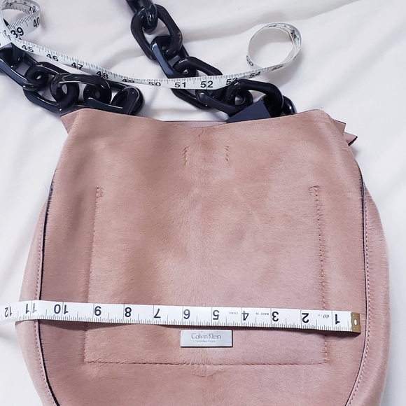 Haircalf Large Saddle Handbag - Picture 7 of 9